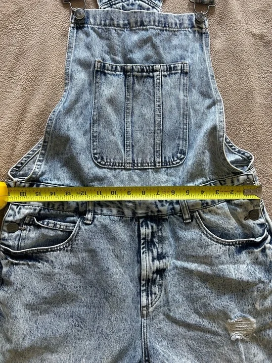 Forever 21 Light Blue Mens Denim Shorts - Picture 4 of 5